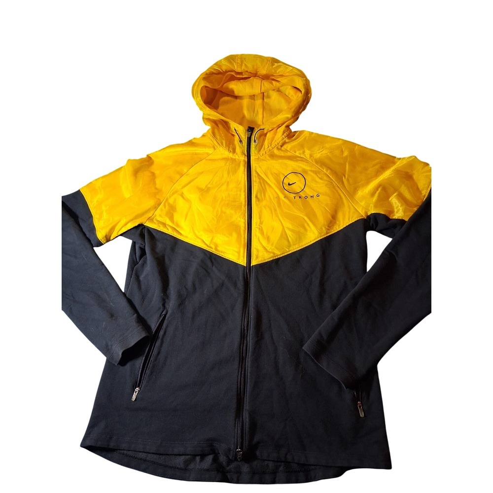 Nike Dri-Fit Livestrong Jacket Women's Large Actiwear Full Zip Performance